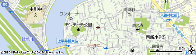 東京都葛飾区西新小岩5丁目5-20周辺の地図