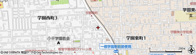ヤマザキ理容店周辺の地図