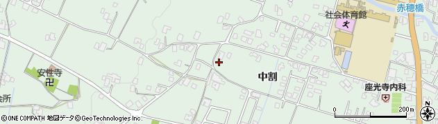 長野県駒ヶ根市赤穂中割5464周辺の地図