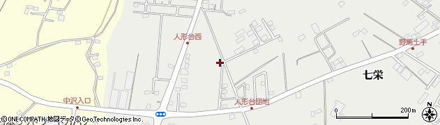 千葉県富里市七栄203-6周辺の地図