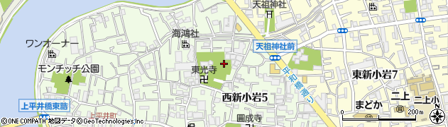 東京都葛飾区西新小岩5丁目21周辺の地図