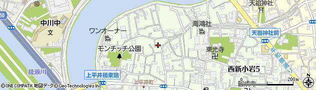 東京都葛飾区西新小岩5丁目5-17周辺の地図