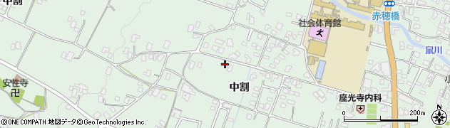 長野県駒ヶ根市赤穂中割5458周辺の地図