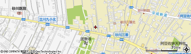 八王子ラーメン・三番亭周辺の地図