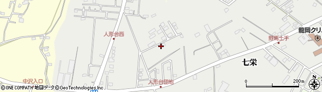 千葉県富里市七栄204-24周辺の地図