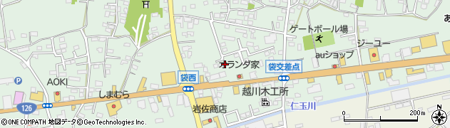 千葉県旭市ニ周辺の地図