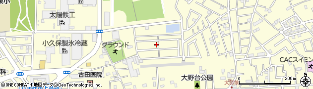エキシービレッジ細田台公園周辺の地図