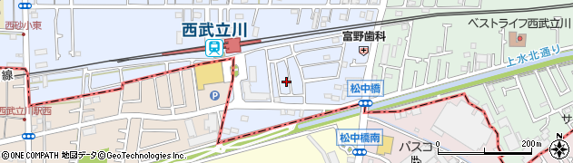 東京都立川市西砂町1丁目2-146周辺の地図