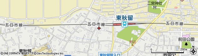 上野忠司タイル工事店周辺の地図