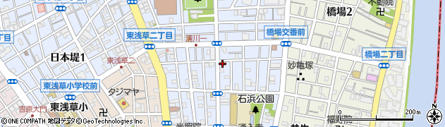 台東区北部区民事務所清川分室周辺の地図