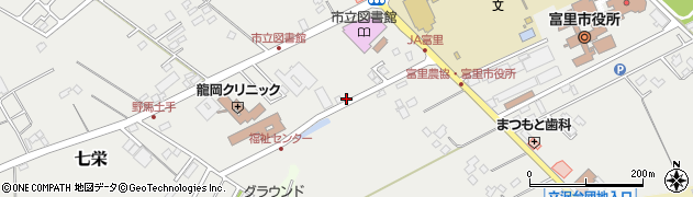 千葉県富里市七栄705周辺の地図