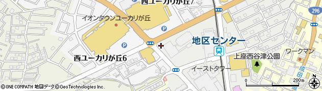 美容室クラフト ユーカリヶ丘店周辺の地図
