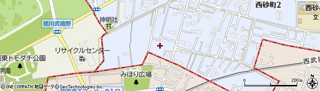 東京都立川市西砂町3丁目11周辺の地図
