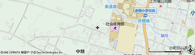 長野県駒ヶ根市赤穂中割4760周辺の地図