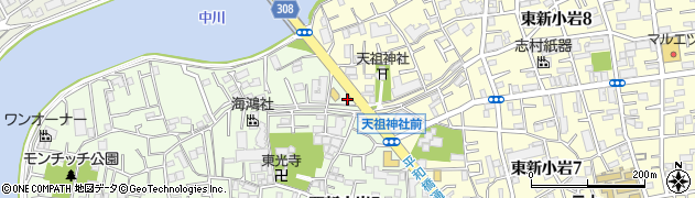 東京都葛飾区西新小岩5丁目22-8周辺の地図