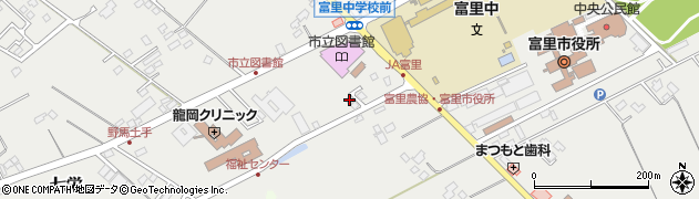 千葉県富里市七栄704周辺の地図