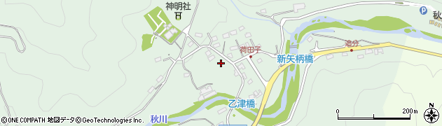 東京都あきる野市乙津1300周辺の地図