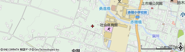 長野県駒ヶ根市赤穂中割4760-2周辺の地図