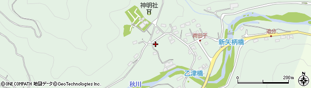 東京都あきる野市乙津1284周辺の地図