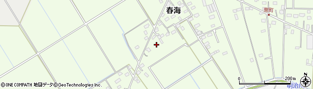 千葉県匝瑳市春海744周辺の地図