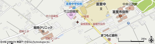 千葉県富里市七栄703周辺の地図