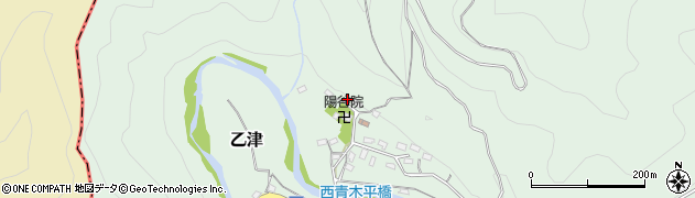 東京都あきる野市乙津993周辺の地図