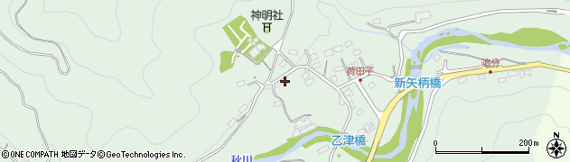 東京都あきる野市乙津1283周辺の地図