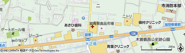 ケーズデンキ旭店周辺の地図