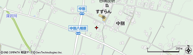 長野県駒ヶ根市赤穂中割6299周辺の地図