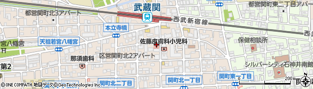 株式会社 ヘルプメイト関町介護支援部周辺の地図