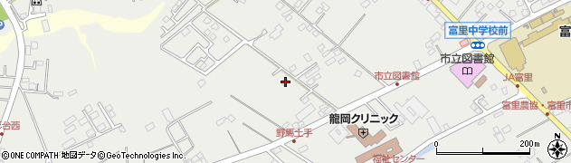 千葉県富里市七栄861周辺の地図