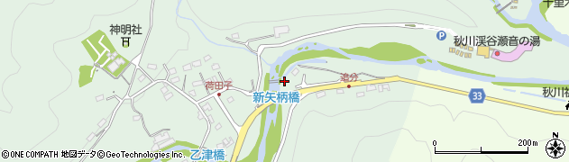東京都あきる野市乙津599周辺の地図