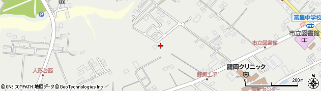 千葉県富里市七栄957-2周辺の地図