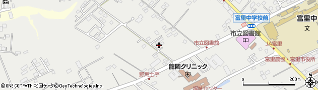 千葉県富里市七栄854-3周辺の地図