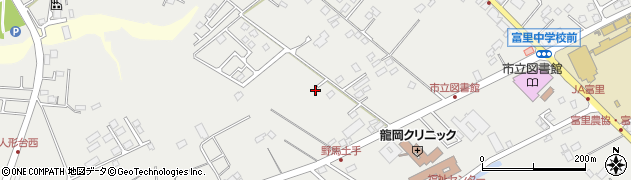千葉県富里市七栄860周辺の地図