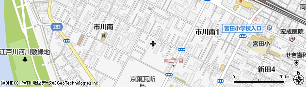 有限会社早川製麺所周辺の地図
