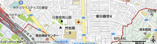 東日暮里歯科医院周辺の地図