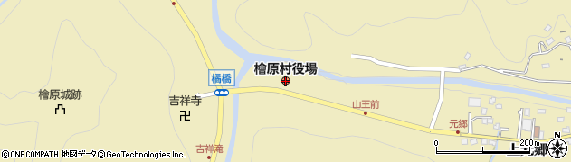 東京都檜原村（西多摩郡）周辺の地図