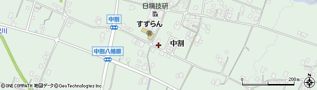 長野県駒ヶ根市赤穂中割5300周辺の地図