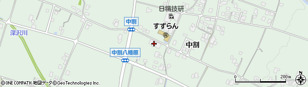 長野県駒ヶ根市赤穂中割6302周辺の地図