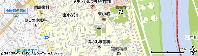 東養寺周辺の地図