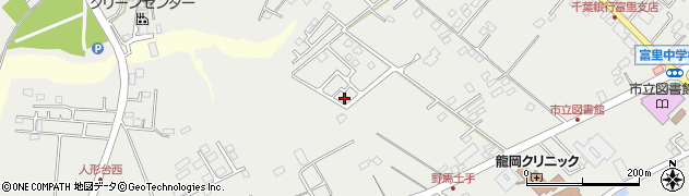 千葉県富里市七栄857周辺の地図