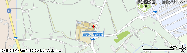 千葉県船橋市高根町2888周辺の地図