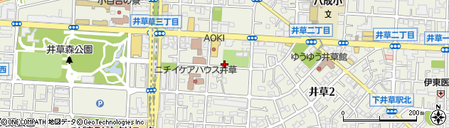 東京都杉並区井草周辺の地図