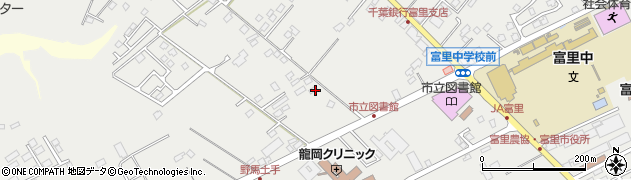 千葉県富里市七栄854周辺の地図