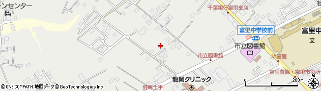 千葉県富里市七栄852周辺の地図