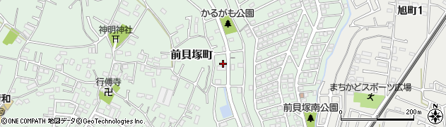 千葉県船橋市前貝塚町周辺の地図