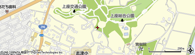 千葉県佐倉市上座周辺の地図