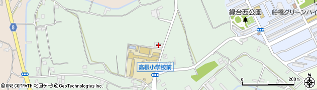 千葉県船橋市高根町2885周辺の地図