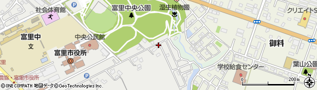 千葉県富里市七栄664周辺の地図